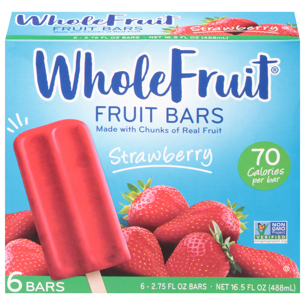 Save on Whole Fruit Fruit Bars Strawberry 6 ct Order Online Delivery Giant
