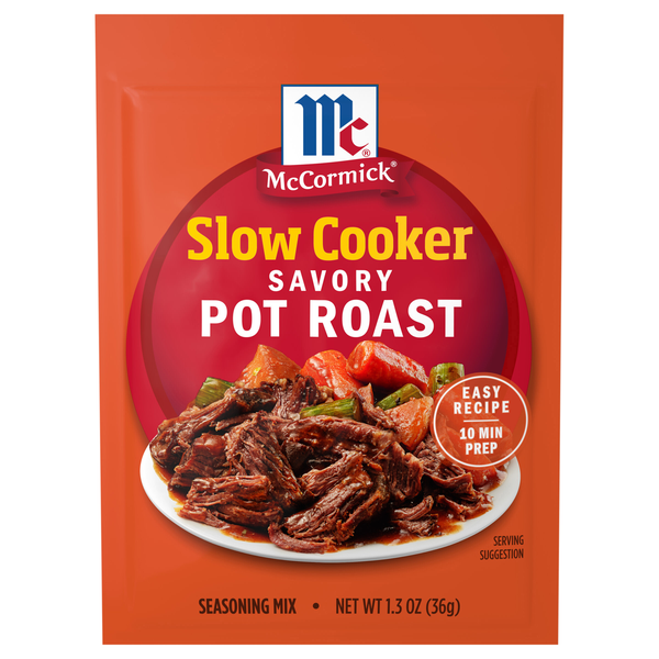 McCormick Slow Cooker Savory Pot Roast Seasoning Mix Packet