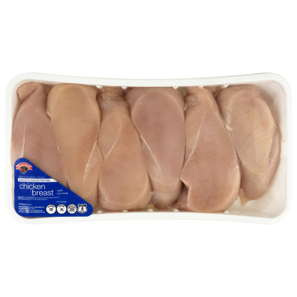 Hannaford Boneless & Skinless Chicken Breast Family Pack Fresh