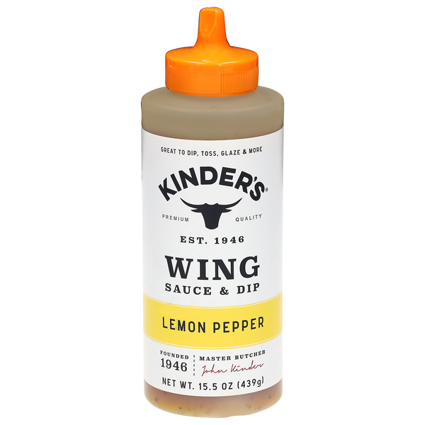Kinder's Lemon Pepper Wing Sauce & Dip