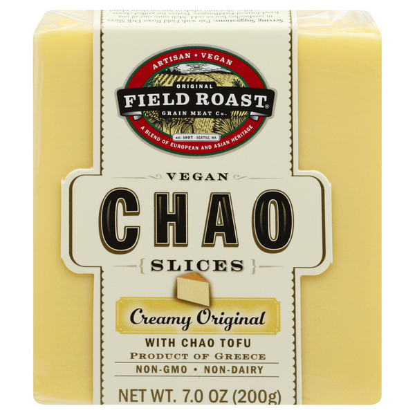 Save on Field Roast Grain Meat Co. Vegan Chao Slices Creamy Original