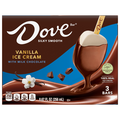 DOVE Vanilla with Milk Chocolate Ice Cream Bars - 3 ct