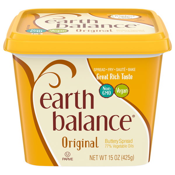 Earth Balance Vegan Original Vegetable Oil Buttery Spread