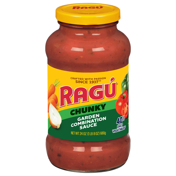RAGU Chunky Garden Combination Pasta Sauce