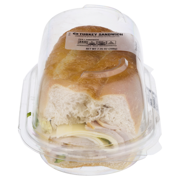 Save on MARTIN'S Deli Sandwich Turkey & White Cheddar Cheese (Half