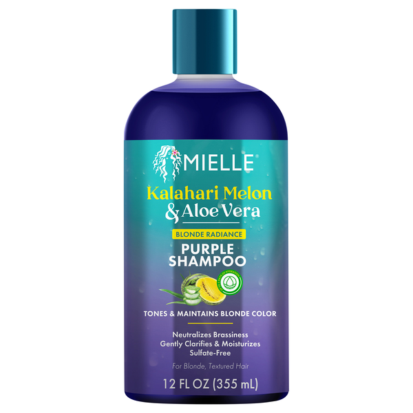 Mielle Kalahari Melon & Aloe Vera Blond Radiance Purple Shampoo