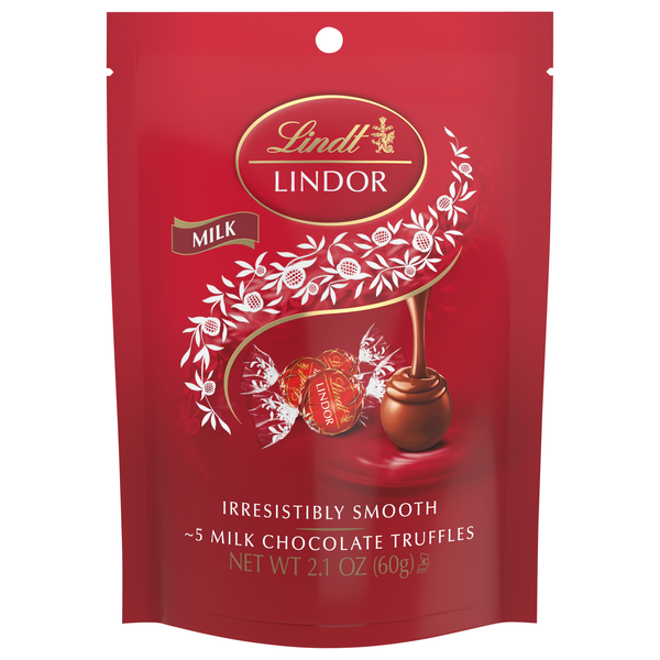 Lindt Lindor Milk Chocolate Candy Truffles