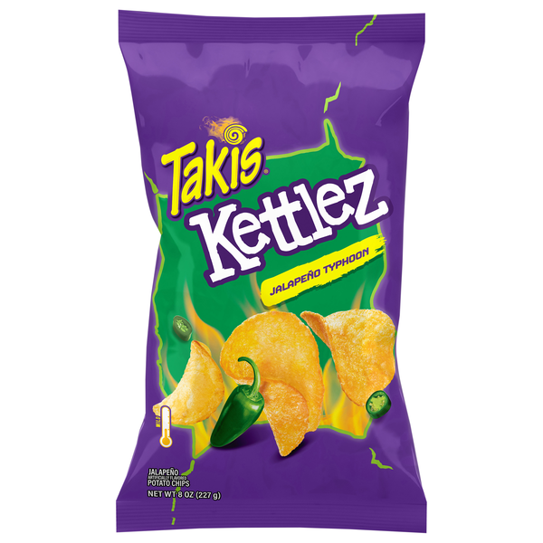 Takis Kettlez Jalapeno Typhoon Potato Chips