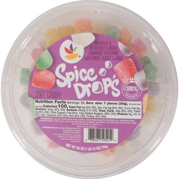Stop & Shop Spice Drops Soft Candy