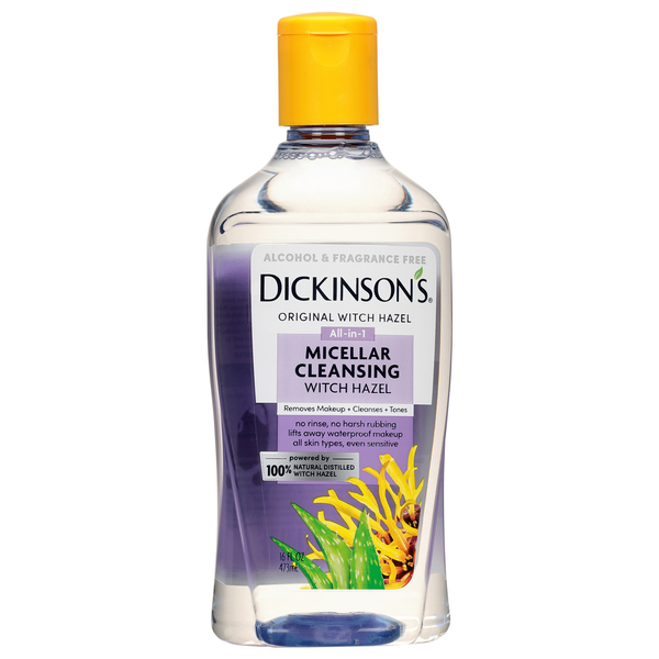 Dickinson's Micellar Cleansing Witch Hazel Alcohol & Fragrance Free