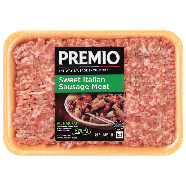 Premio Sweet Italian Ground Sausage Meat