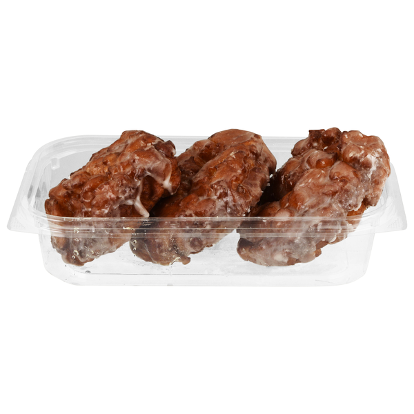 Hannaford Bakery Apple Fritters Jumbo - 3 ct