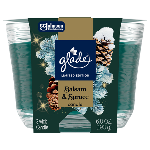 Glade Balsam & Spruce 3-Wick Candle
