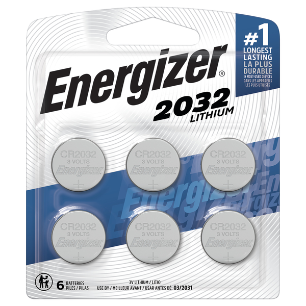 Energizer Lithium Batteries CR2032