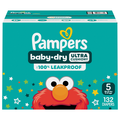 Pampers Baby-Dry Size 5 Baby Diapers 27+ lb