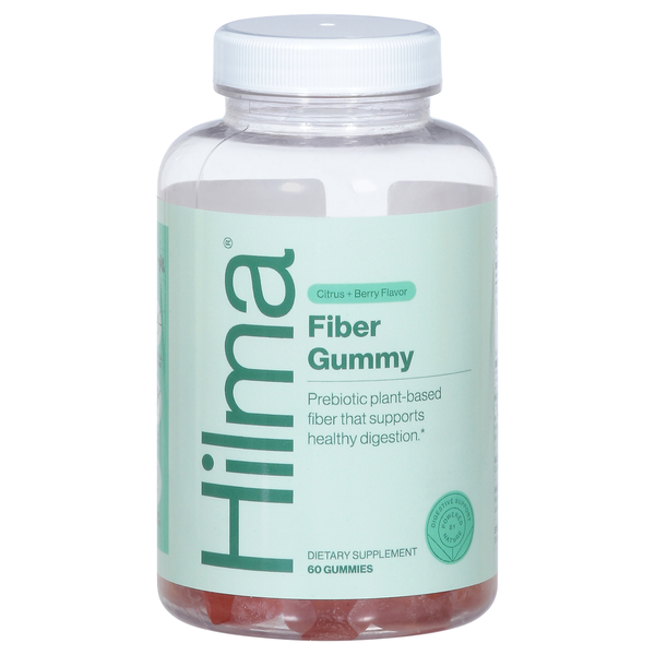 Hilma Citrus + Berry Flavor Fiber Gummies