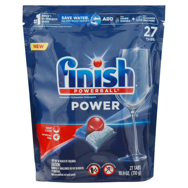 Save on FINISH Powerball Dishwasher Detergent Tabs Order Online