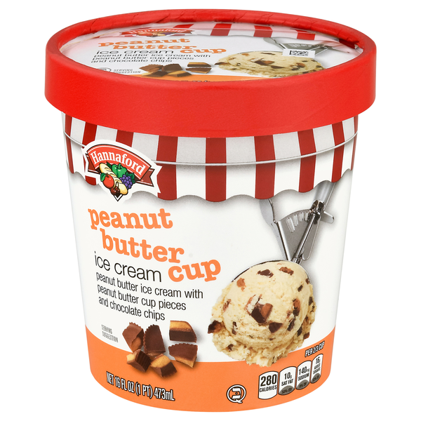 Hannaford Peanut Butter Cup Ice Cream