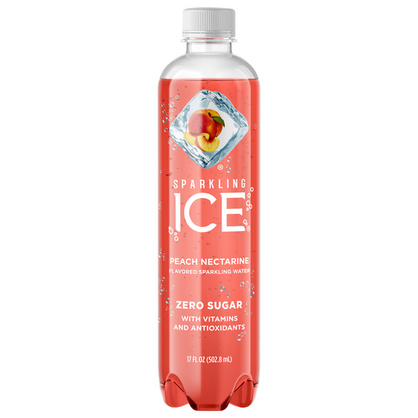 Sparkling Ice Zero Sugar Peach Nectarine Sparkling Water