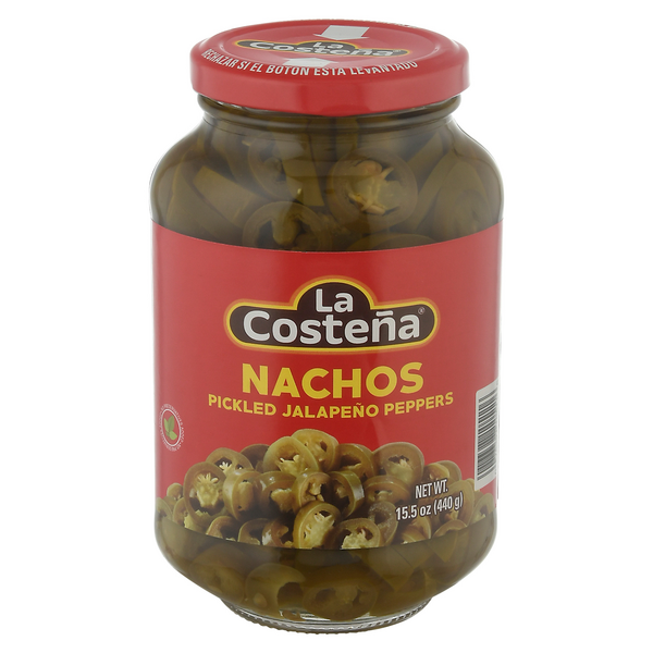 La Costena Nachos Sliced Pickled Jalapeno Peppers