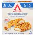 Atkins Peanutty Overload Snack Bars - 5 ct