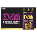 Liquid Death Doctor Death Flavored Sparkling Water - 6 pk