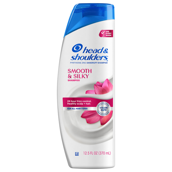 Head & Shoulders Smooth & Silky Dandruff Frizz Control Shampoo