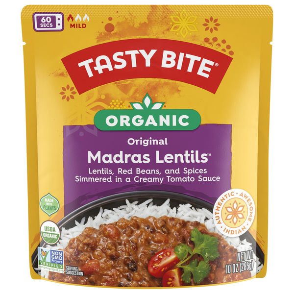Tasty Bite 60 Second Original Mild Madras Lentils