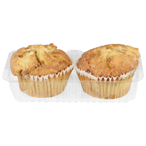 Hannaford Bakery Cinnamon Chip Muffins - 2 ct