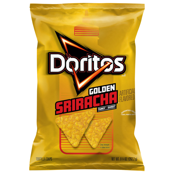 Doritos Golden Sriracha Tortilla Chips