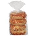 Food Lion Bakery Asiago Cheese Bagels - 4 ct