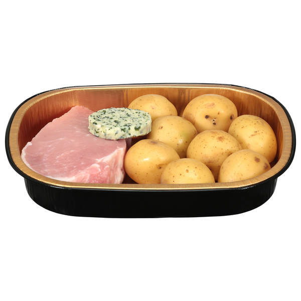 Food Lion Oven Ready Pork Chop with Potatoes