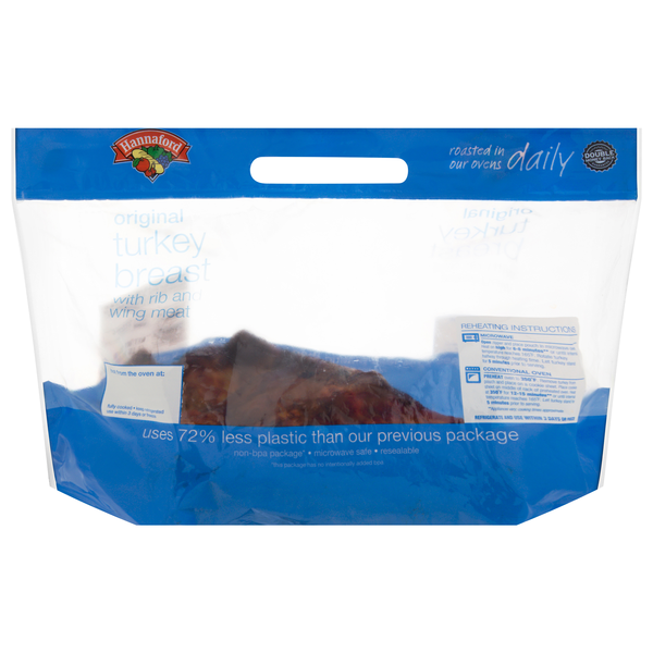 Hannaford Original Turkey Breast with Rib & Wing Meat