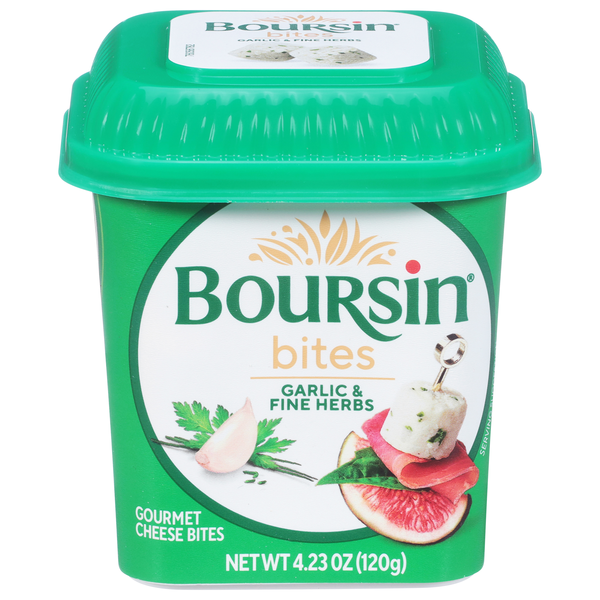 Boursin Garlic & Fine Herbs Gourmet Style Cheese Bites