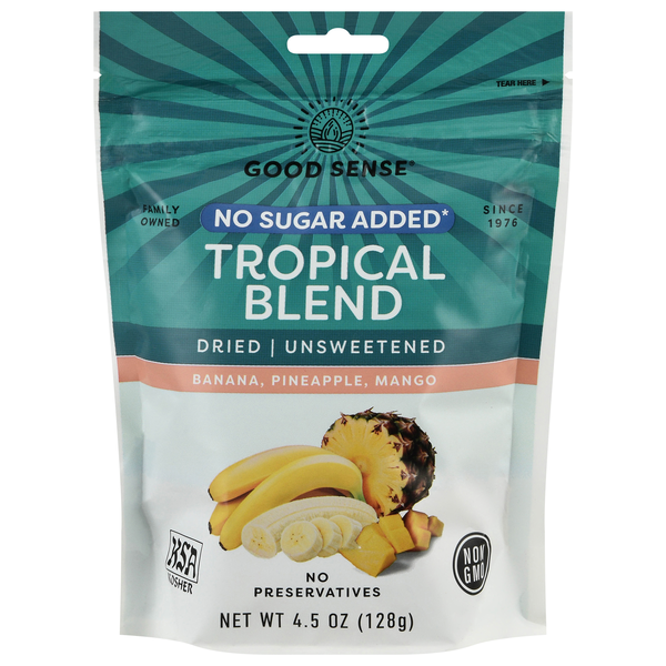 Good Sense No Sugar Added Tropical Blend