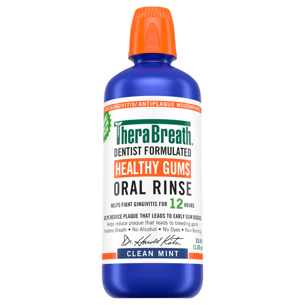 TheraBreath Healthy Gums Clean Mint Oral Rinse