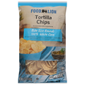 Food Lion Bite Size Rounds White Corn Tortilla Chips