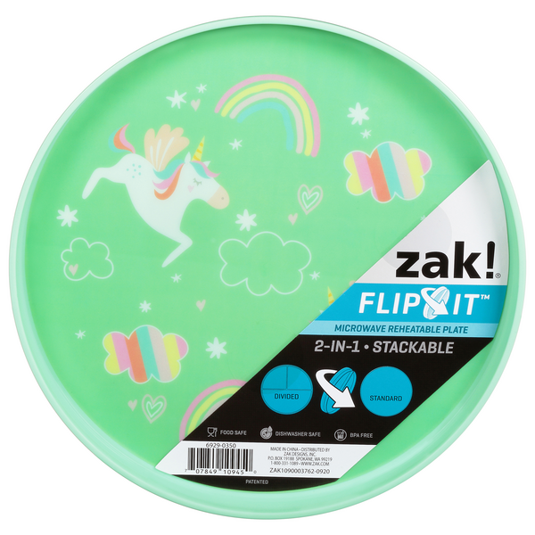 Save On Zak Unicorn Flip It 2 In 1 Stackable Microwave Reheatable 