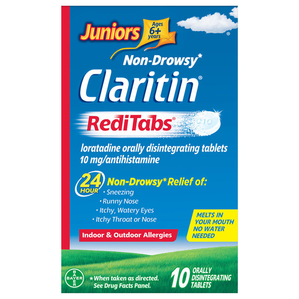 Claritin Juniors Allergy 24 Hour RediTabs Non Drowsy