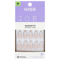 Kiss Core Magnetic French Nails Medium Length Patchouli