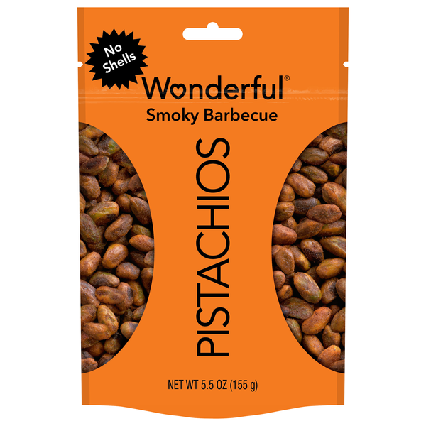Wonderful Smoky Barbecue Pistachios No Shells