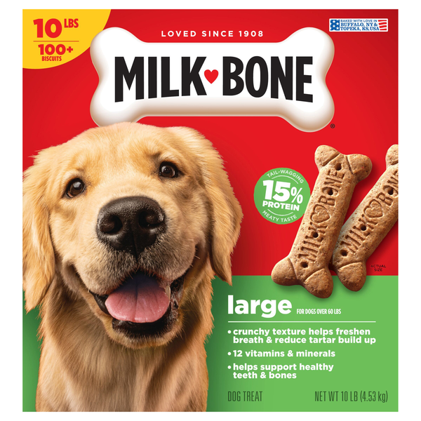 Milk-Bone Original Beef Flavor Large Crunchy Dog Treats