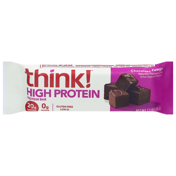 think! Gluten Free Chocolate Fudge 20g High Protein Bar