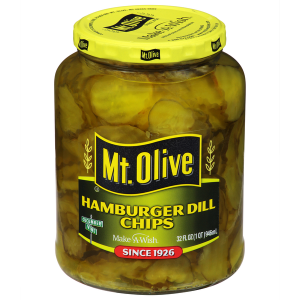 Save on Mt. Olive Pickles Hamburger Dill Chips Order Online Delivery