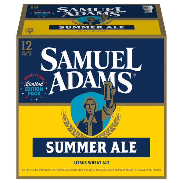 Samuel Adams Summer Ale Citrus Wheat Ale - 12 pk