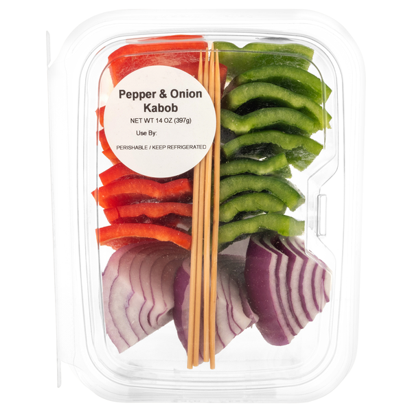 Giant Pepper & Onion Kabob Kit