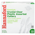 Hannaford Premium Crystal Plastic Dinnerware