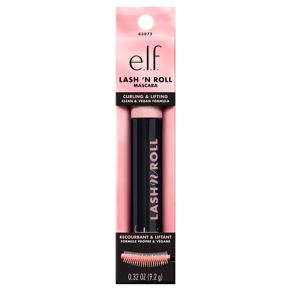 e.l.f. Lash 'N Roll Mascara Black 83072
