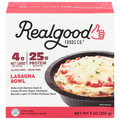 Realgood Lasagna Bowl 25g Protein Frozen Meal