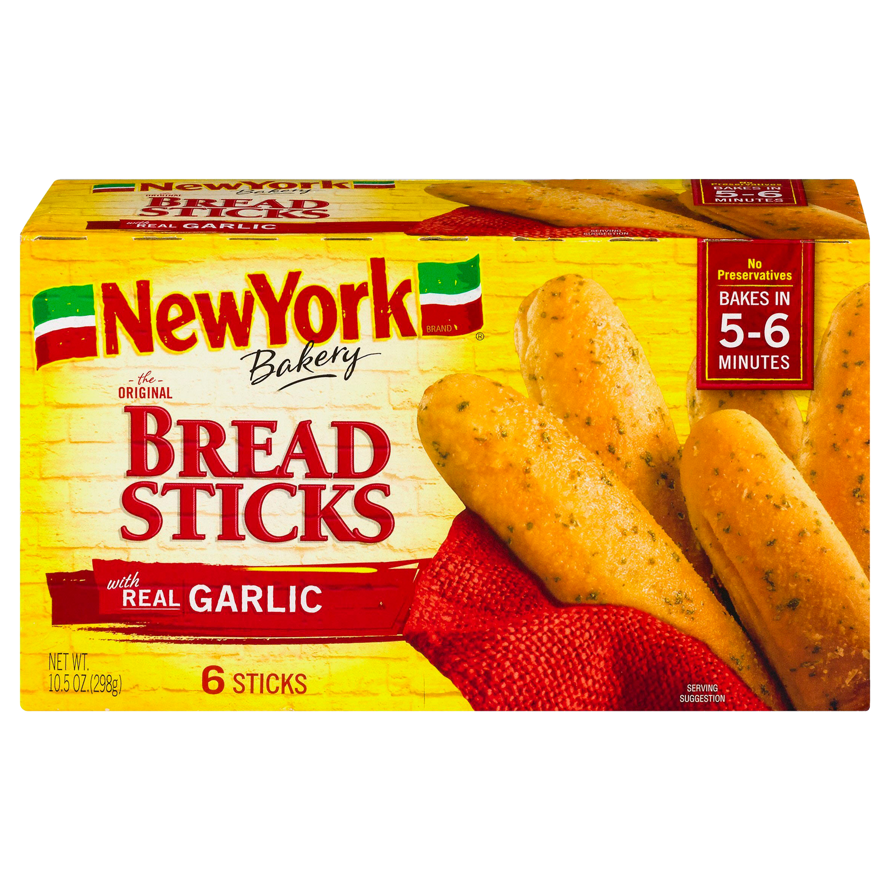 New York Bakery New York The Original Garlic Breadsticks Frozen